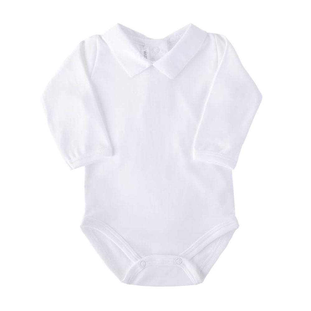 Warmi Bodie Daniel Ml Cuello Camisa Blanco