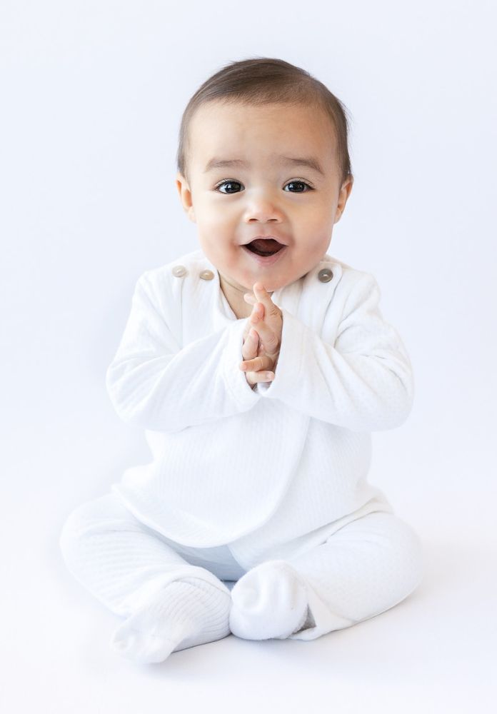 Warmi conjunto Chaqueta y Pantalón Blanco