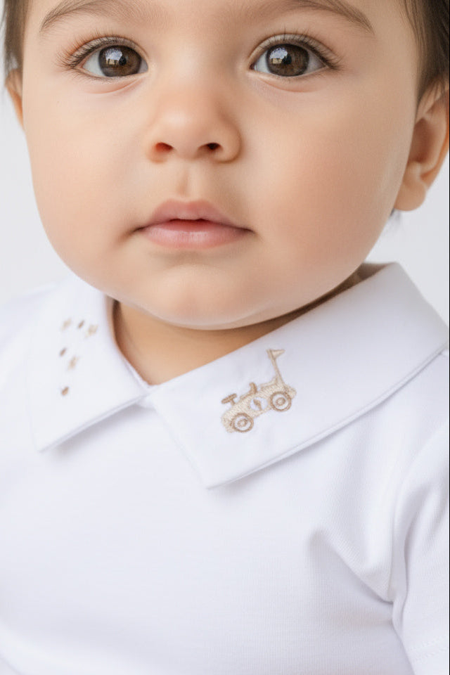 Bodie Daniel Ml Bordado Carrito Beige