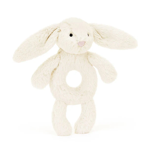 Jellycat sonajero blanco