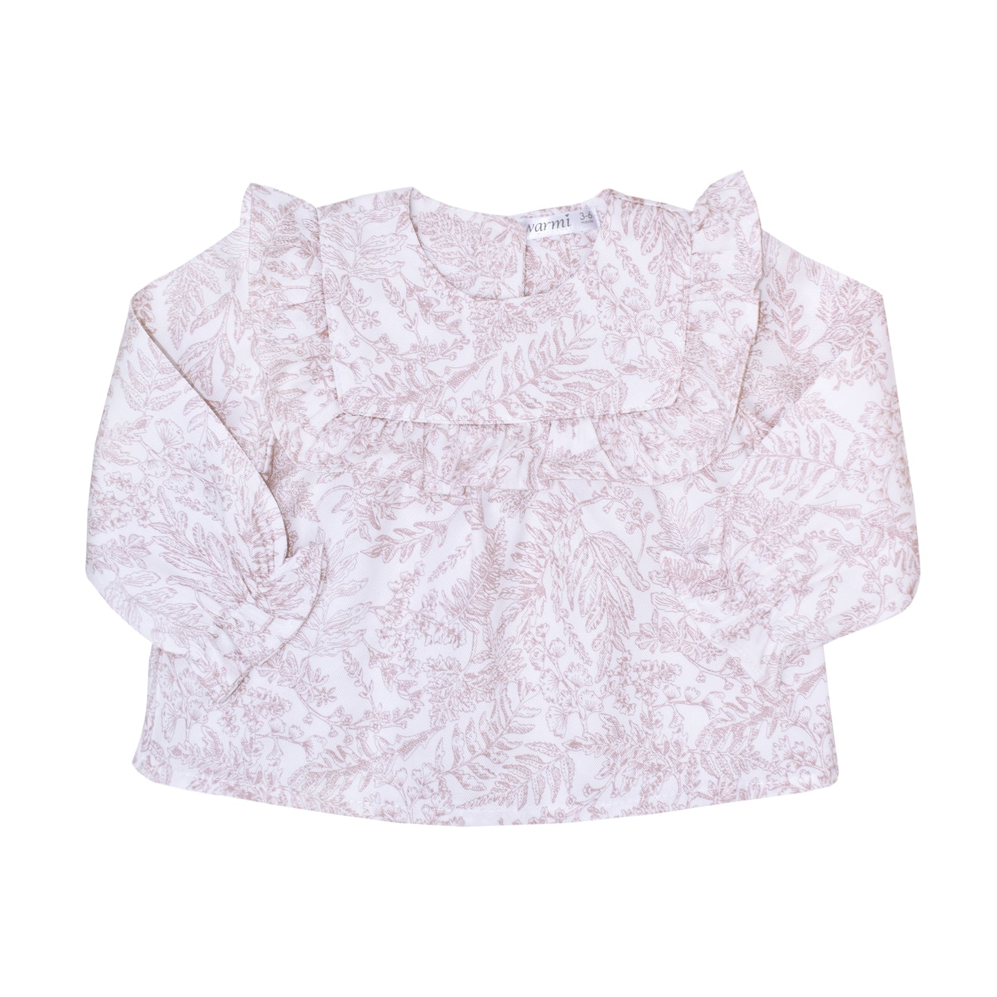 Warmi Blusa Martina Flores Malva