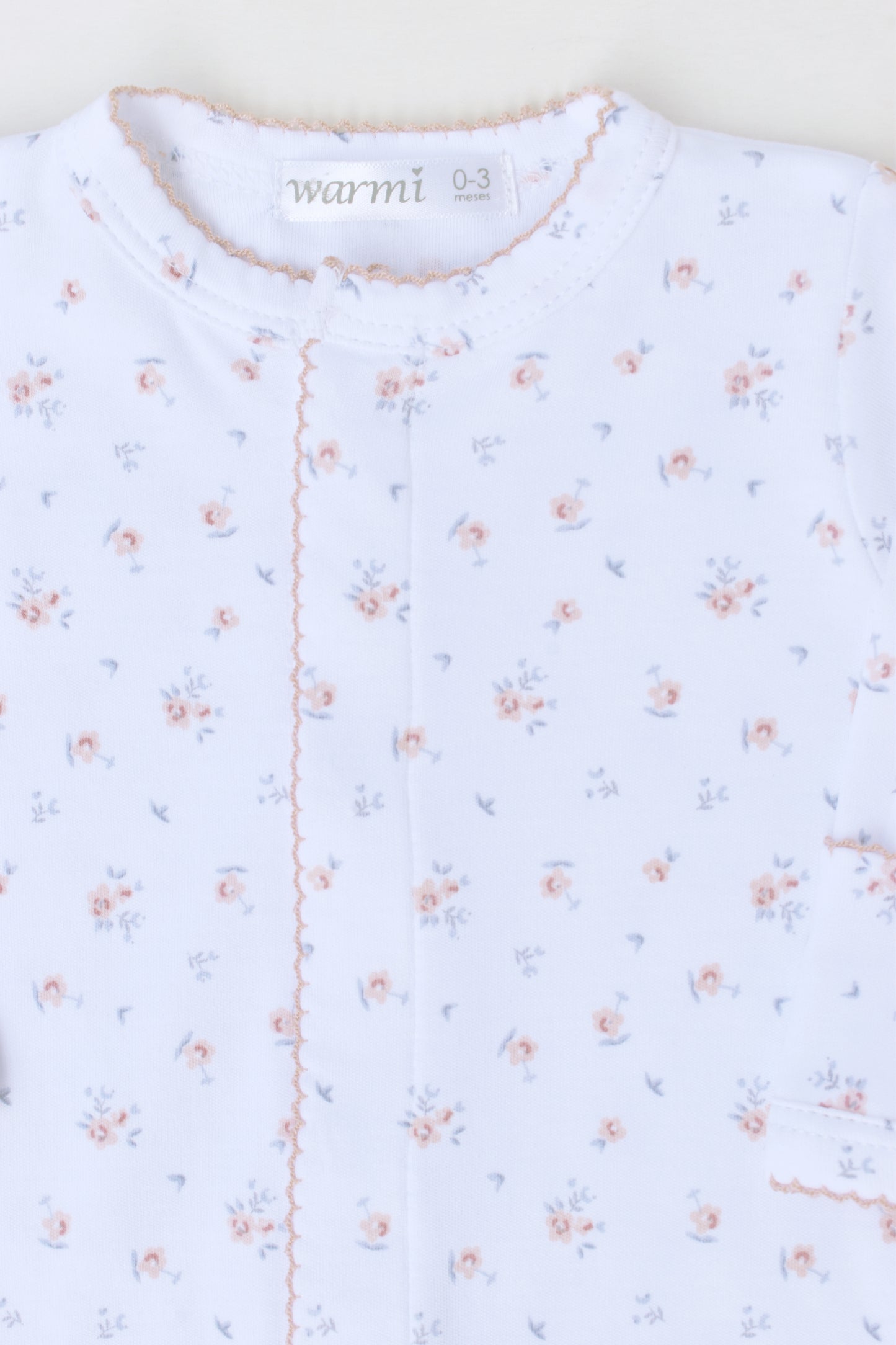 Warmi Enterito Mara Flores Mini Print