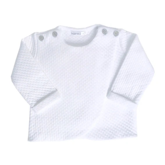 Warmi conjunto Chaqueta y Pantalón Blanco