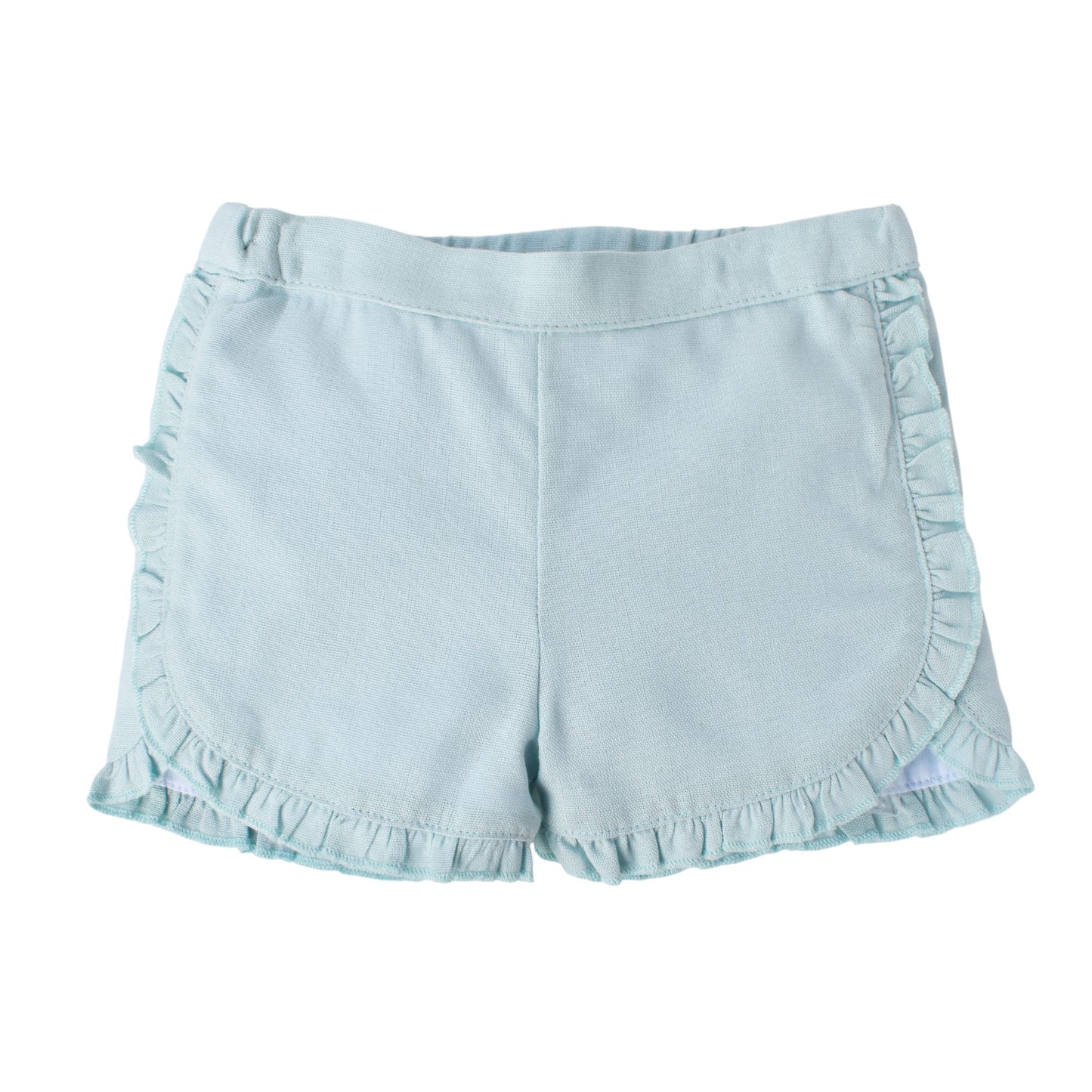 Short Dana Lino Verde Agua