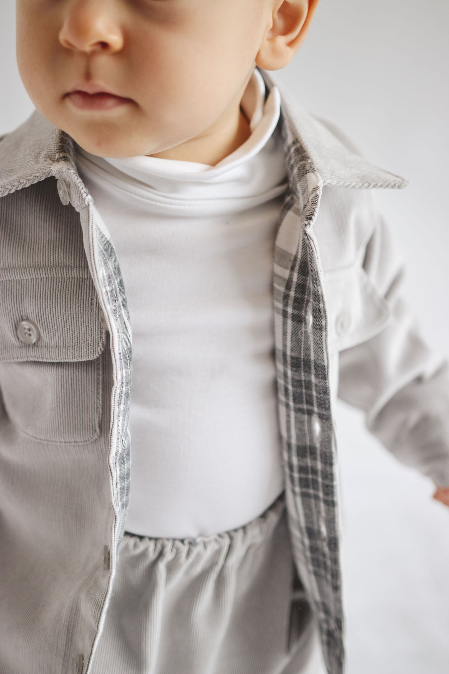 Warmi Camisa Jose Cotele Gris