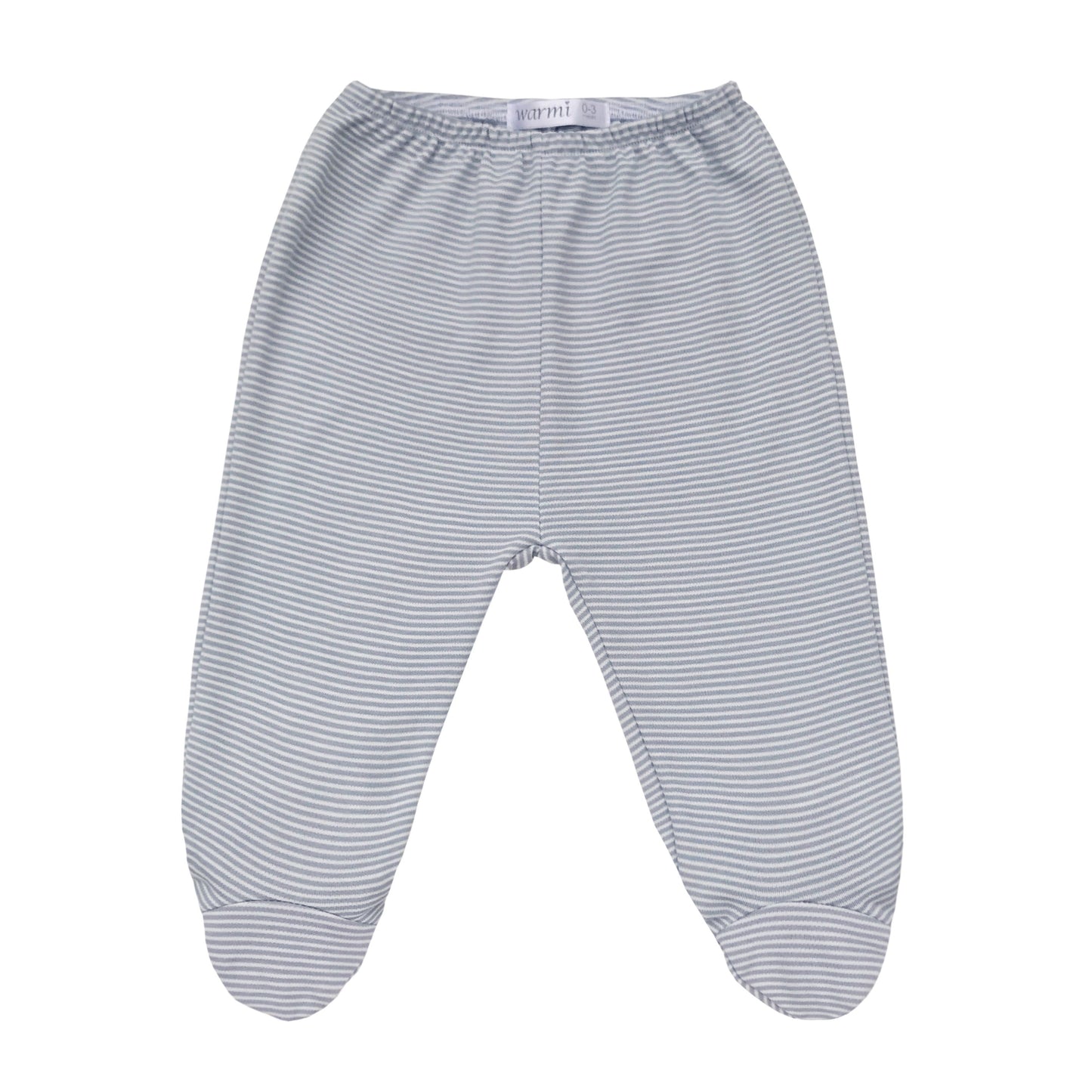 pantalón basicó listado gris