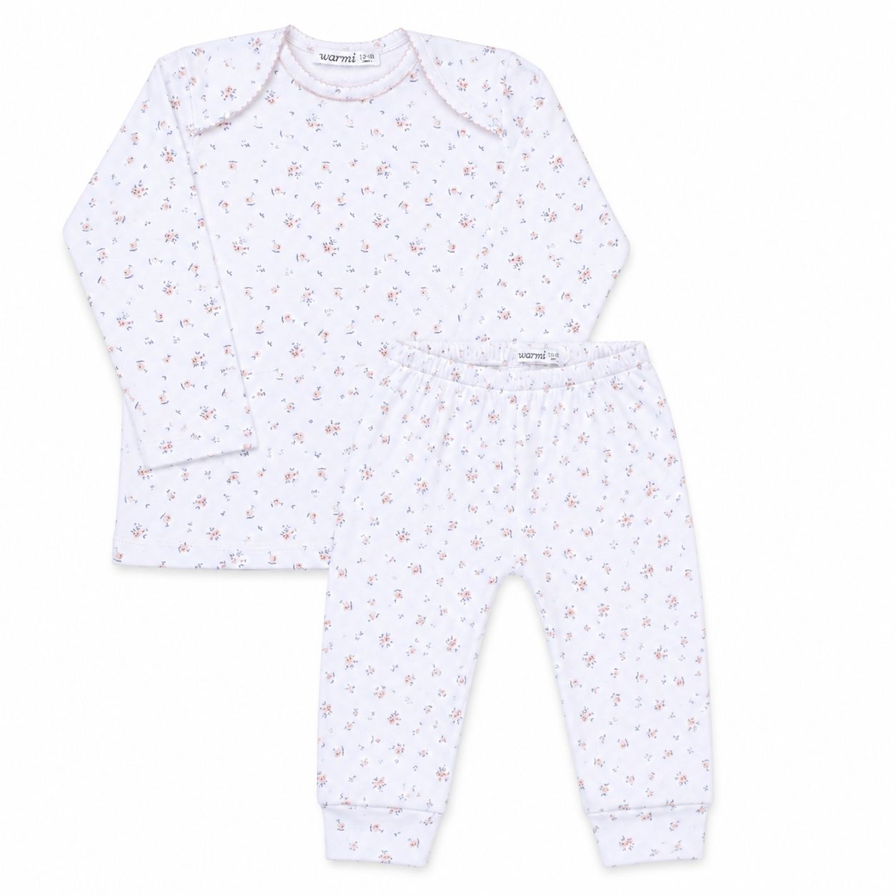 Warmi Set Pijama Flores Mini Print