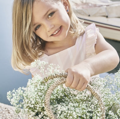 Vestido Frances Broderi Blanco