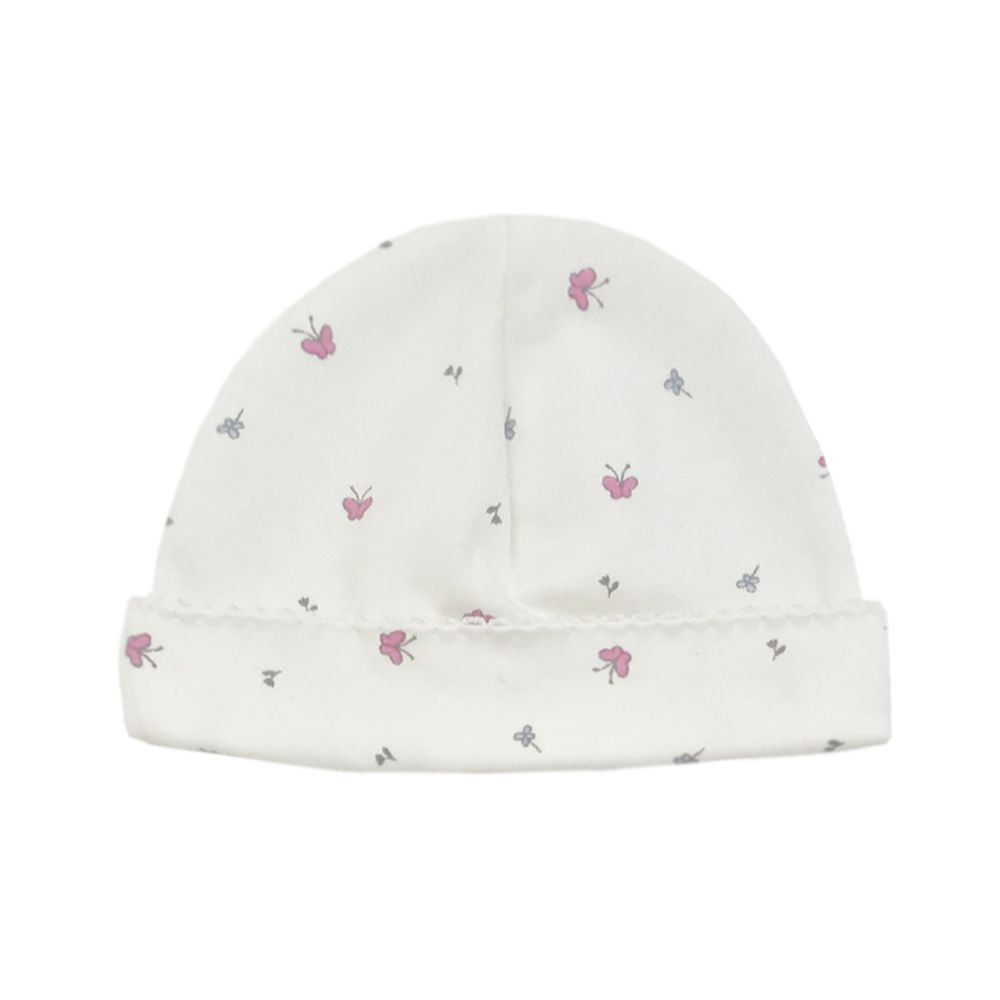 Warmi Gorro Picueta Hueso Mariposas