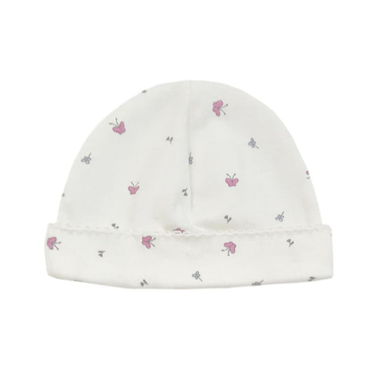 Warmi Gorro Picueta Hueso Mariposas