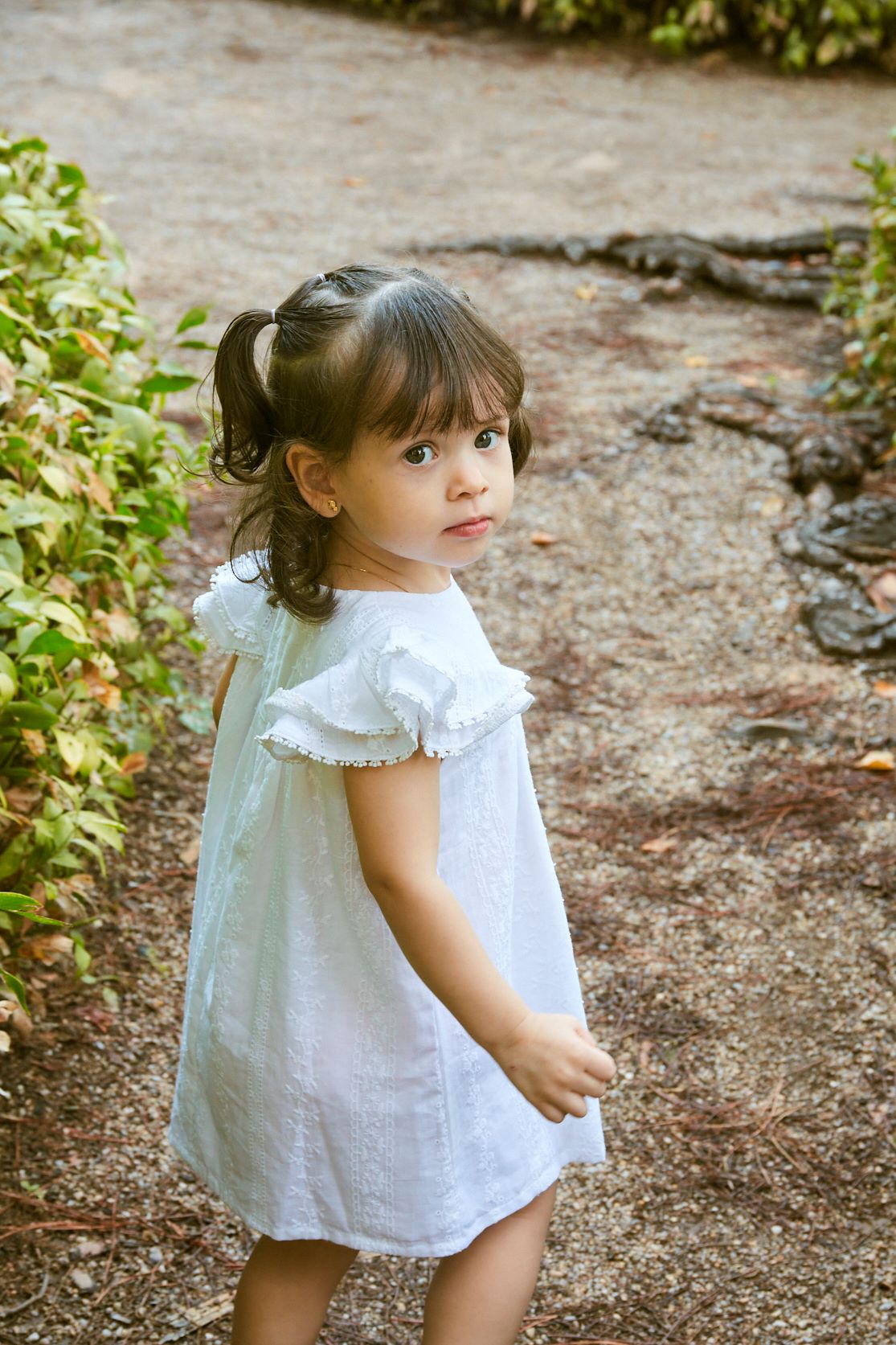 Vestido alessia broderi blanco