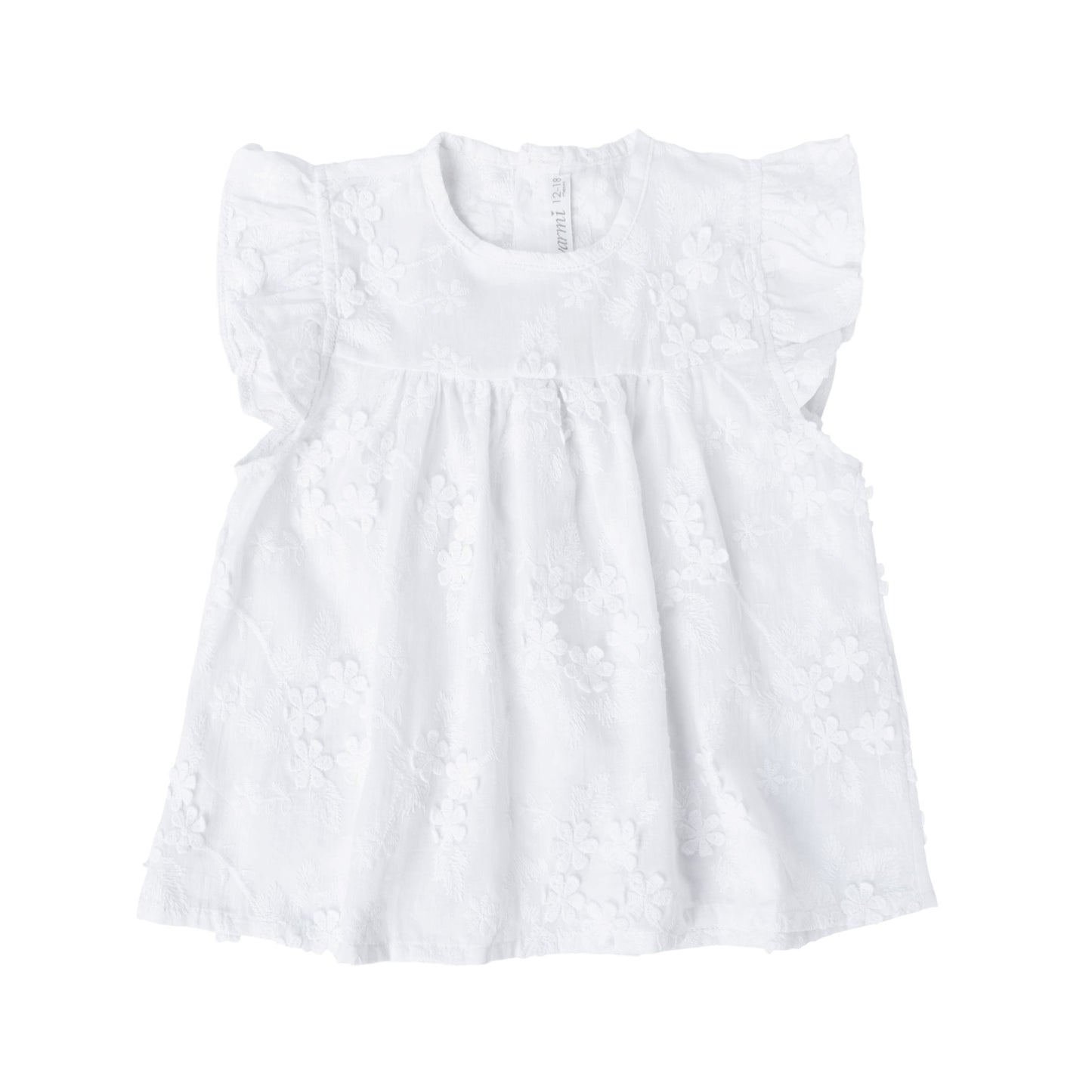 blusa alina broderi blanco