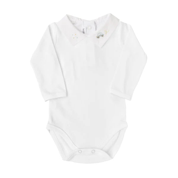 Warmi Bodie Daniel Ml Bordado Carrito Celeste