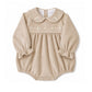 Warmi Bombacho Rosario Cotele Beige Bordado
