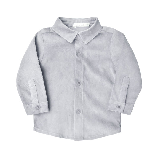 Camisa Ignacio cotele gris