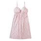 Pijama Materna Rosa Flores Blossom