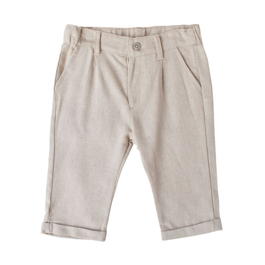 Warmi Pantalon Tomas Lino Beige