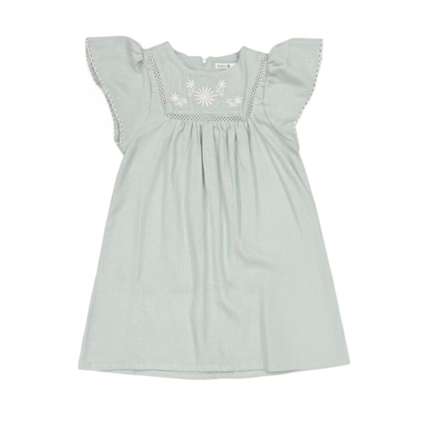 Vestido elba verde agua