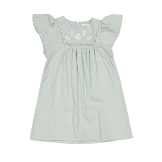 Vestido elba verde agua