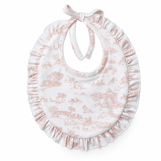 Warmi Babero Con Bobo Provenza Rosa
