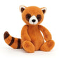 JELLYCAT PELUCHE PANDA ROJO MEDIANO