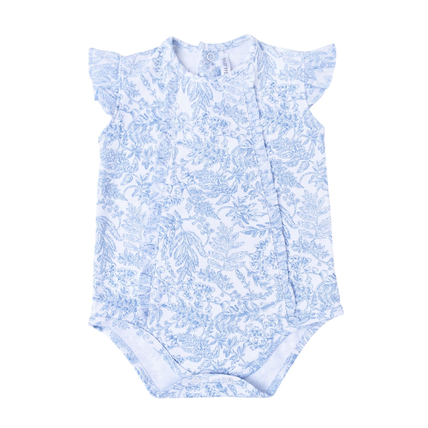 Bombacho lina flores azul francia