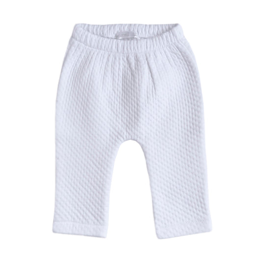 Pantalon Acolchado Blanco