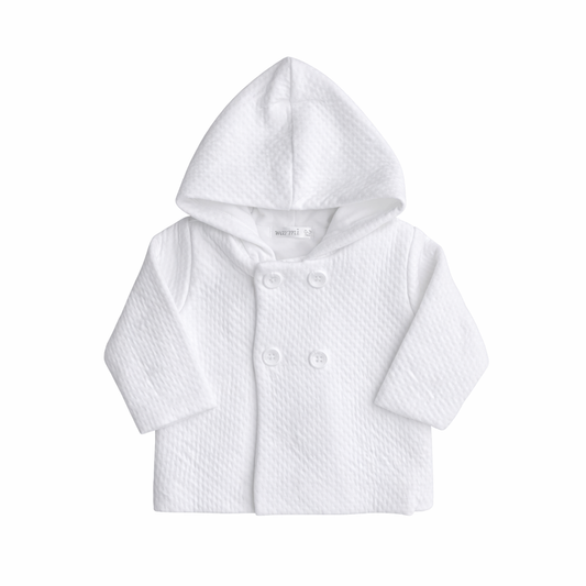 Chaqueta Santiago con Capucha Blanca