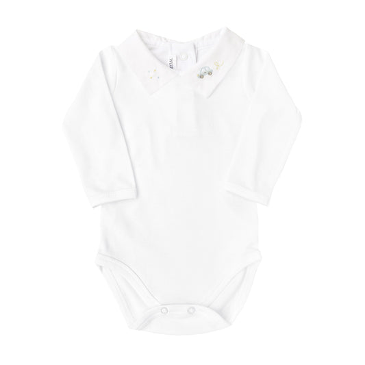 Warmi Bodie Daniel Ml Bordado Carrito Celeste