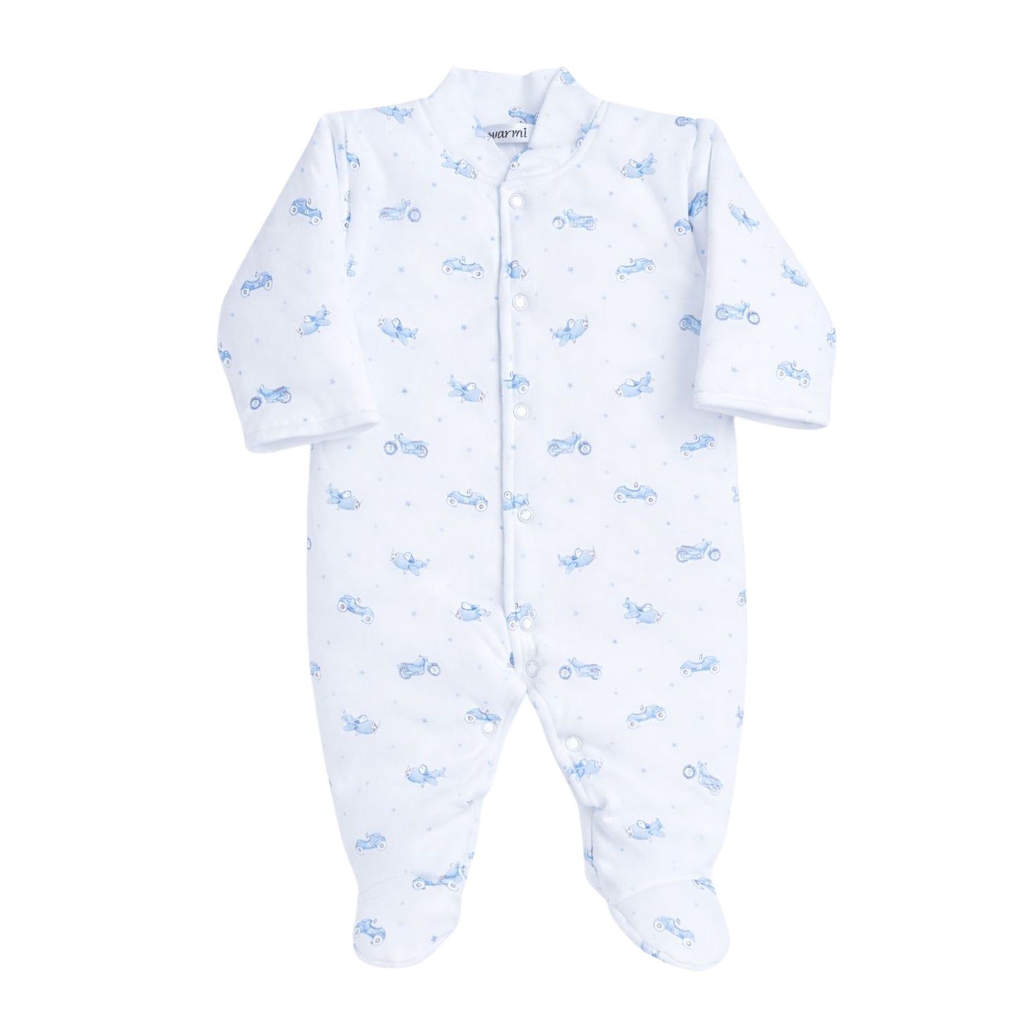 Enterito Acolchado Reversible Autitos