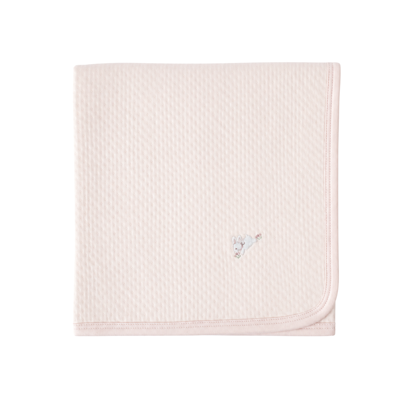 Warmi Manta Acolchada Rosa 80*80 Bordado