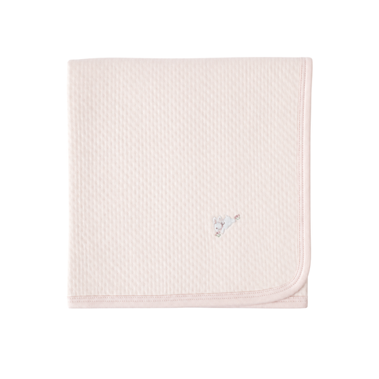 Warmi Manta Acolchada Rosa 80*80 Bordado