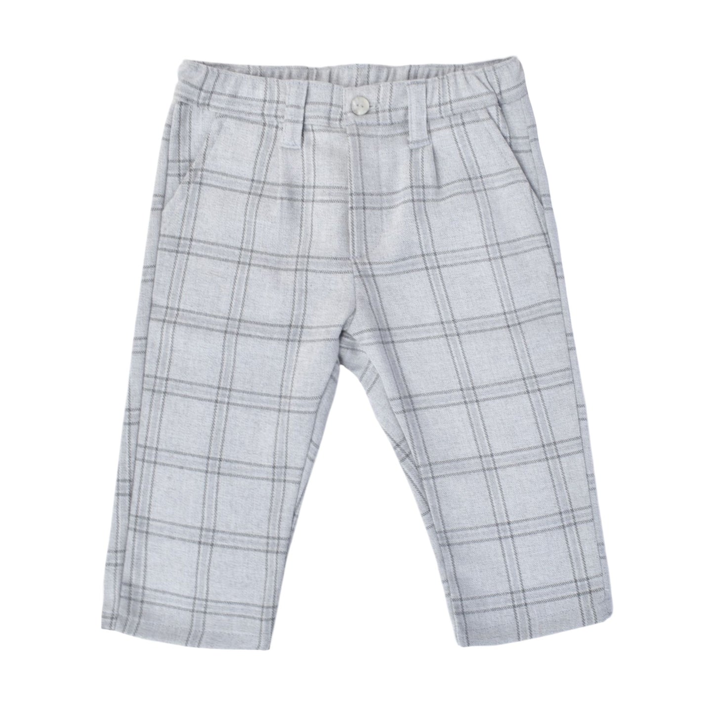 Pantalón Santiago cuadrille gris