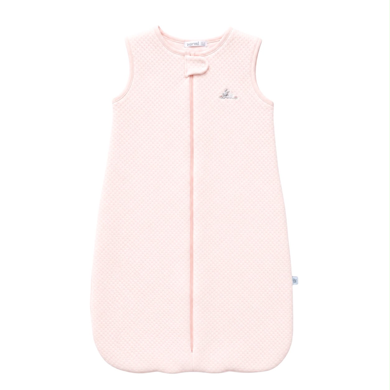 Warmi Saquito de Dormir Rosa Con Bordado Conejita