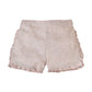 Short dana lino rosa jarpeado