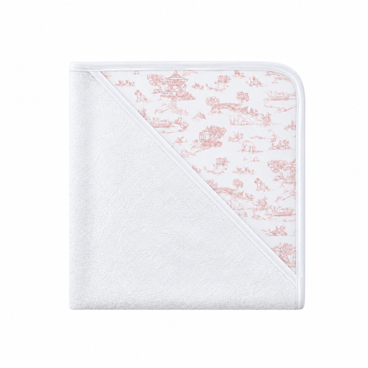 Warmi Toalla Con Capucha 85*85 Provenza Rosa
